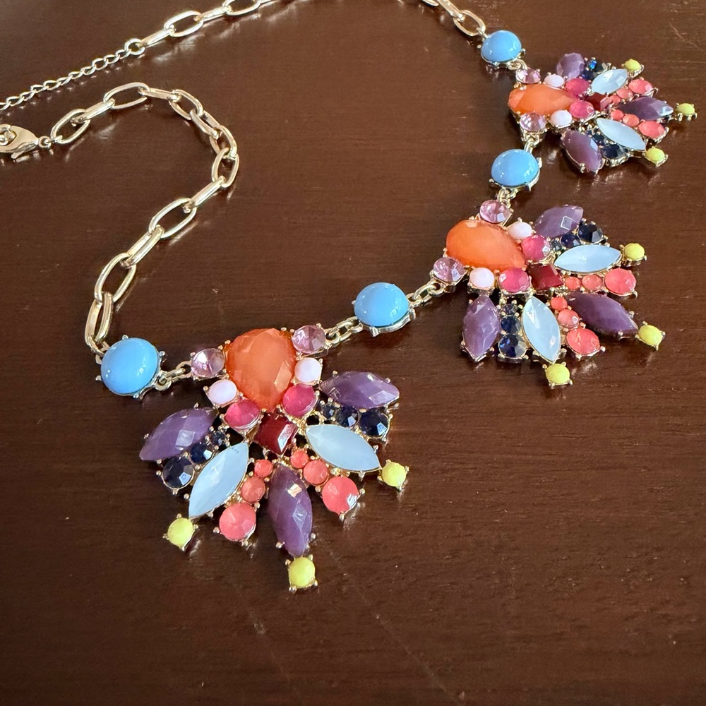 Loft Colorful Statement Necklace